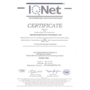 Shenzhen Eload Electronic Technology Co., Ltd. Certifications