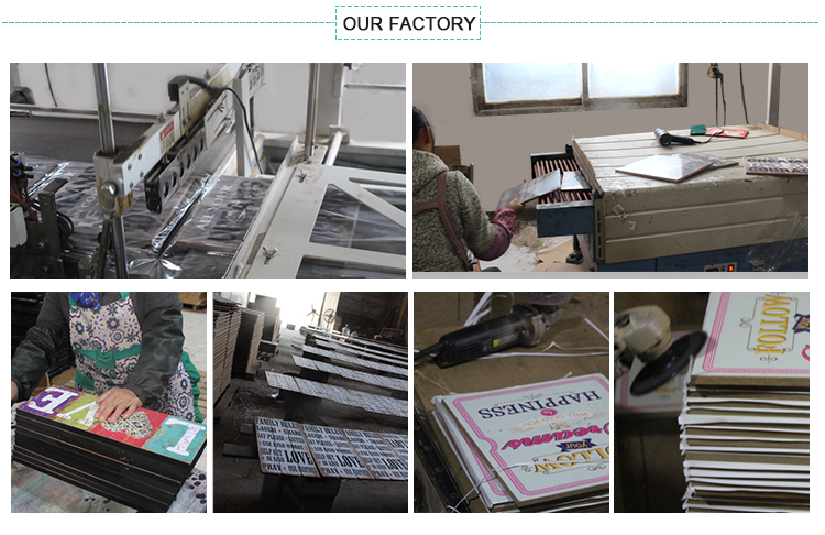 Home Decor Wooden Wall Plaques Love Shape , Wooden Craft Signs With Sayings