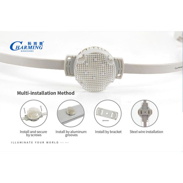 Waterproof IP68 LED Pixel Lights Outdoor 1.5W Wear Resistant