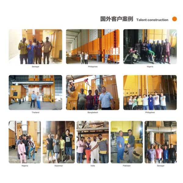 Mixed Flow Type Maize Drying Machine 30T 17.35KW MS Material With Auger