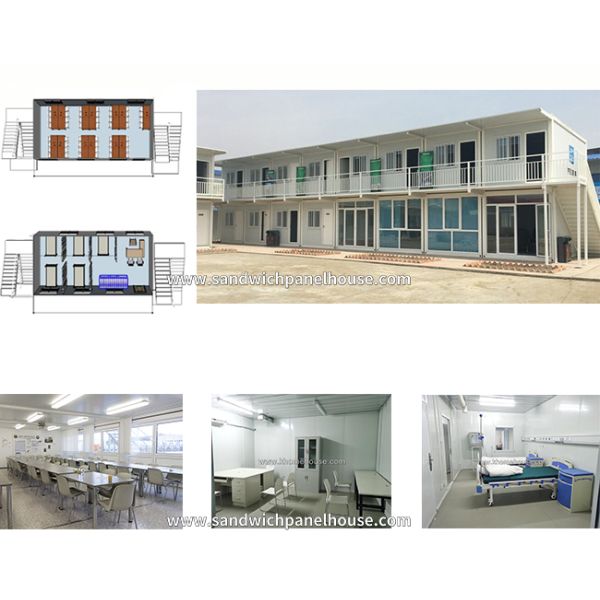 Portable Modular Container Clinic Free Design For School