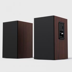 China 20W 2.0 Bookshelf Bluetooth Home Audio Speakers AC220V Side Panel Contol on sale