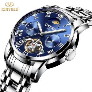 Cheap KINYUED Fashion Classic Brand Luxury Watch Automatic Mechanical Watch For Men Business Wrist Watch for sale