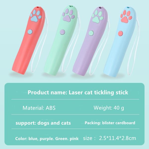 Interactive Light Cat Toys For Indoor Pet Training Tool Laser Pointer