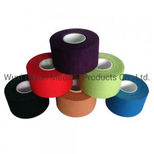 China White Waterproof Volleyball Cotton Sports Tape   Strapping Hand Tear Athletic Sports Tape on sale