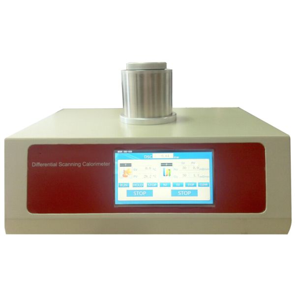 Touch Screen 500 Degree Dsc Differential Scanning Calorimeter With Computer Connected
