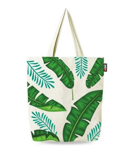 Custom silk screen printed Cotton material handle style blank natural cotton canvas bag without logo bagplastics bagease