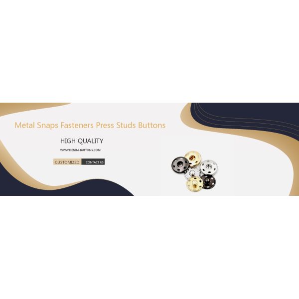 Fasteners Press Studs 1.76 Metal Clothing Snaps