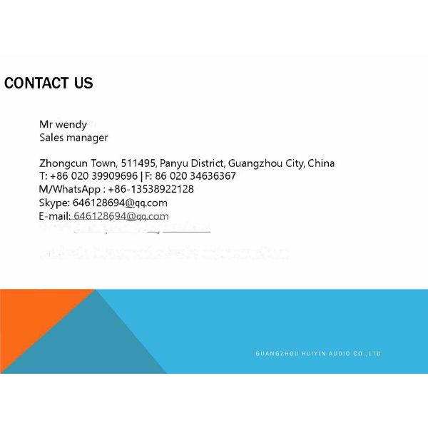 102dB 600W 15 Inch Neodymium Speaker Disco Sound System