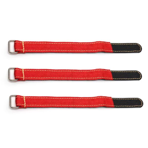 Reusable Hook And Loop Strap Adjustable Hook And Loop Fastening Cable Ties With Metal Buckle