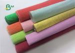 Colorful Hand - Make Crepe Uncoated Woodfree Paper , Red / Purple / Blue For DIY