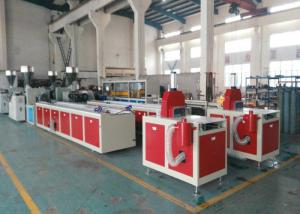 China PVC Plastic And Wood Foam Plastic Sheet Extrusion Line 1 Year Warranty on sale