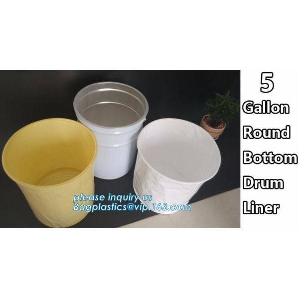 Bucket Liner Disposable Pail Liner, Drum Inserts & Liners, Plastic Protective Liner for Drums, Rigid Drum Liners | Rigid