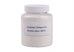 Cheap 40% Solid Content White Emulsion Paper Chemicals Anionic Rosin Sizing Agent for sale