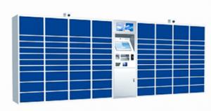 Cheap Steel Smart Parcel Locker With Electronic Locks For Self Service Parcels Delivery for sale