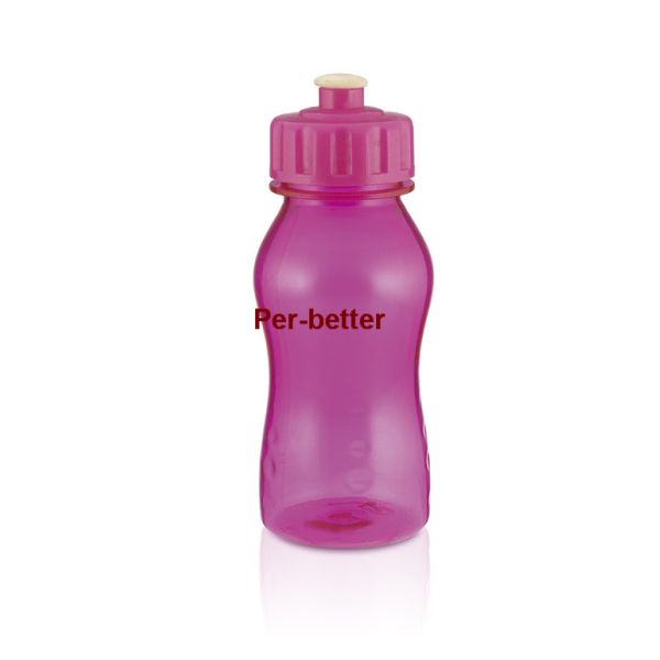 water bottle with push pull cap