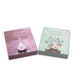 Cheap Cosmetic Facial Mask Chipboard Gift Boxes Recycled With Magnet Closure for sale