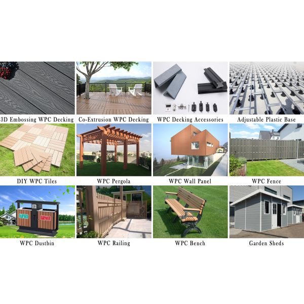 Long-Lasting Brushed Wood-Plastic Composite Flooring by Everjade's A-Grade Tech Deck