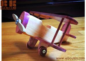 China wooden toy plane Child gift wooden little plane play toy for children 8*9 Inches on sale