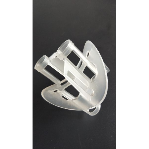 Plastic Random Tower Packing Heilex Ring For Adsorption Tower
