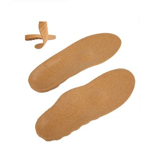 Antibacteria Sandals Natural Cork Sole Shoe Inserts Anti Vibrations