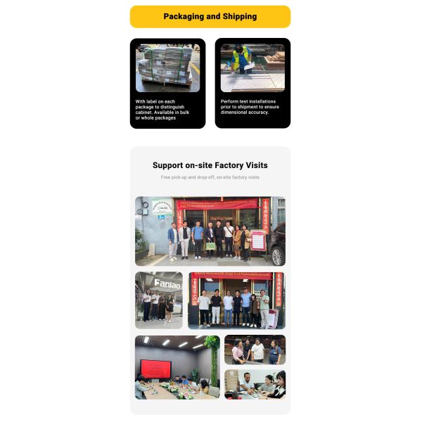 Villa Melamine Grey Luxury Large Solid Wood Modern Kitchen Cupboard Pantry Cabinet Set