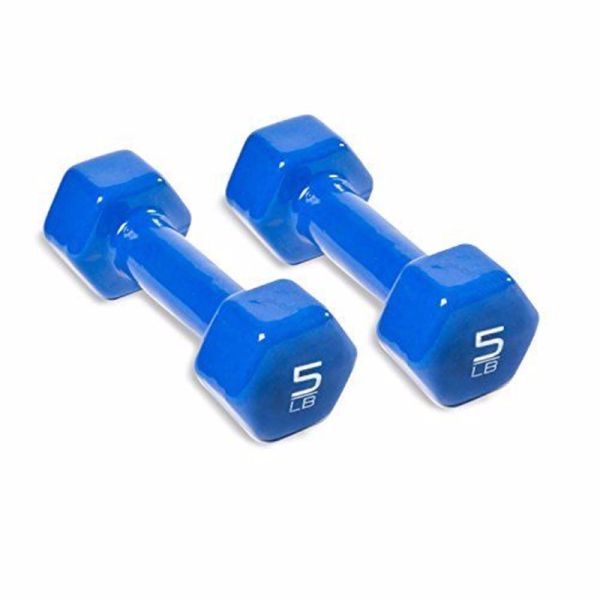 Home Gym Training Women Vinyl Coated Dumbbells For sale
