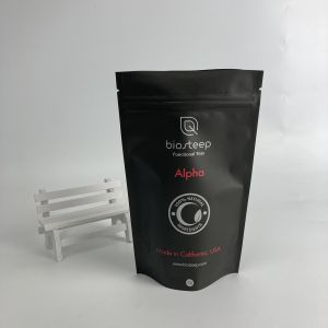 Cheap Custom Printed Wholesale Plastic Bags Food Grade Tea Packaging Bags Stand Up Zipper Bags for Tea Coffee Powder for sale