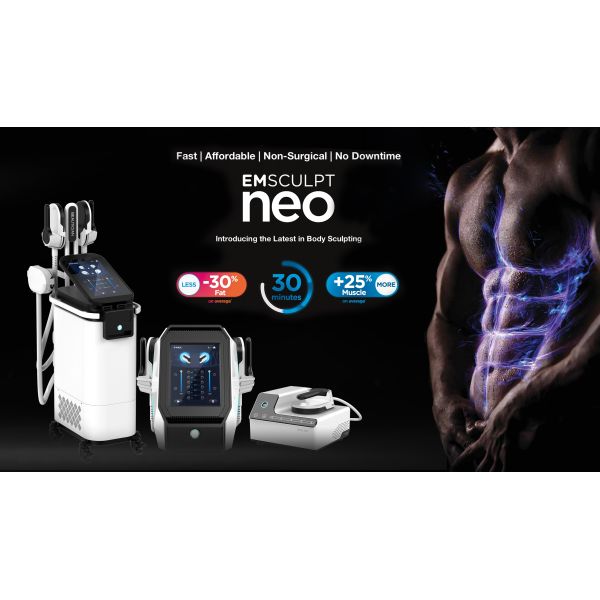 High Intensity Muscle Sculpting Machine , Fat Reducing EMS Slim Machine