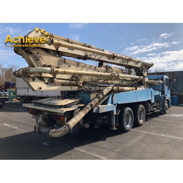 Used Concrete Pump Truck Kyokuto PY120-33 With 33M Boom