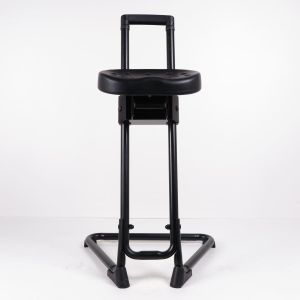 Cheap PU Foam ErgonomicSit Stand Work Stool Height Adjustable 5 Years Service Life for sale