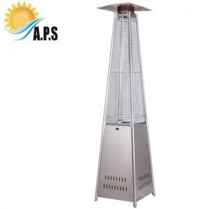 China Pyramid Outdoor Gas Patio Heater Pyramid Glass Tube Patio Heater 13kw Outdoor Patio Heater Pyramid Gas Flame heater on sale