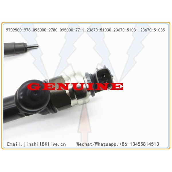 Denso Genuine Injector 9709500-978 095000-9780 095000-7710 095000-7711 for Toyota 23670-51030 23670-51031 23670-51035