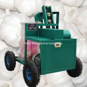 Cheap Automatic Discharging Fresh Garlic Root and Leaf Cutting Machine for sale