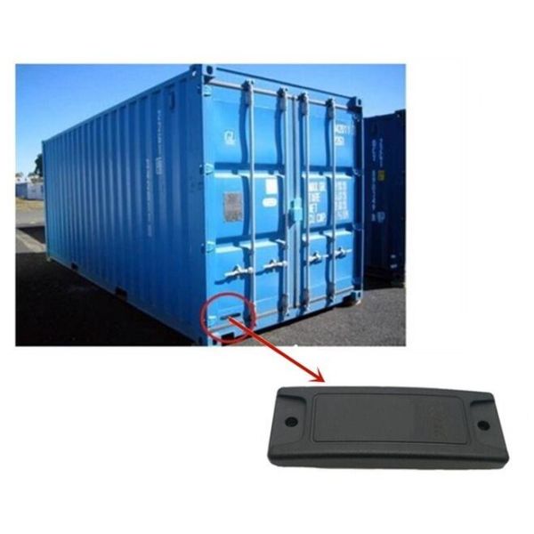 Warehouse Container Management ABS RFID UHF Tag Anti Metal RFID Tag with 3M Adhesive