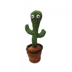 Cheap Kids Electronic Plush Singing Sunny Cactus Toys Talking Record for sale