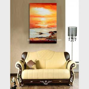 Cheap Hand Painted Abstract Acrylic Painting Landscape Wall Art For Home Decor for sale
