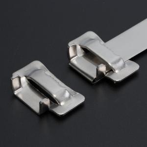 Cheap Ear Lock 304 Stainless Steel Banding Buckle Heat Resistant Metal Strap Buckle 1/2 for sale