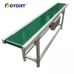 Cheap CYCJET Inkjet Printer Conveyor Belt Machine Stainless Steel Rubber Conveyor Belts for sale