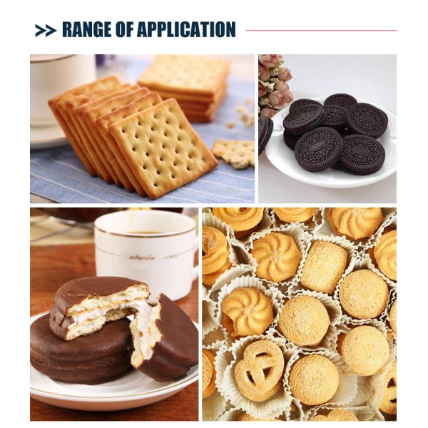 Counting And Collating System Biscuit Automatic Production Line Packing Machine For Secondary Packing