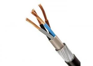 Cheap OEM PVC Insulated 16mm 4 Core Armoured Cable , 1KV 16mm 4 Core Electrical Cable for sale