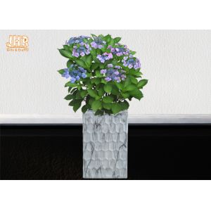 Buy cheap Clay Floor Vases Homewares Decorative Items Fiberclay Flower Pots Clay Plant from wholesalers
