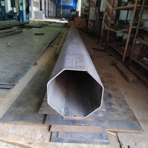 China Customized Galvanized Electric Power Pole 3mm-12mm Thickness on sale