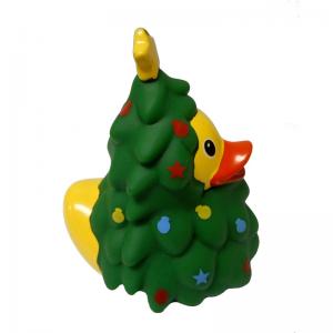 Harmless Mini Yellow Rubber Ducks For Toddlers, Novelty Rubber Duck Christmas Tree 