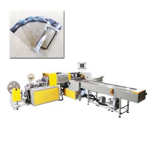 Cheap OPP Film Automatic Paper Bag Packing Machine 13kw Card Sleeve Packing for sale