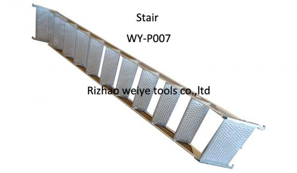 Quality Pre - Galvanized Scaffolding Ladder , stair scaffolding system 37kg 3.05*2m wholesale