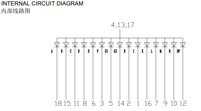 0.39" LED Alphanumeric Display