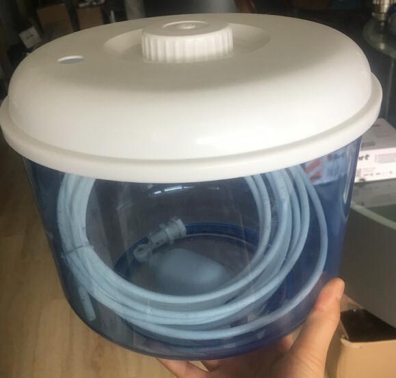 Quality Blue Translucent Filtered Water Dispenser , 8L Food Grade Flat PP Water Tank wholesale