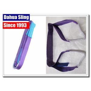 Cheap 25mm / 30mm Colorful Flat Webbing Sling Heavy Lifting Straps 1000kg Wear Resistance for sale