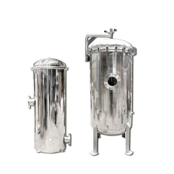 62KG Weight Wide Micron Range Stainless Steel Bag Filter Housing for Food Beverage Shops
